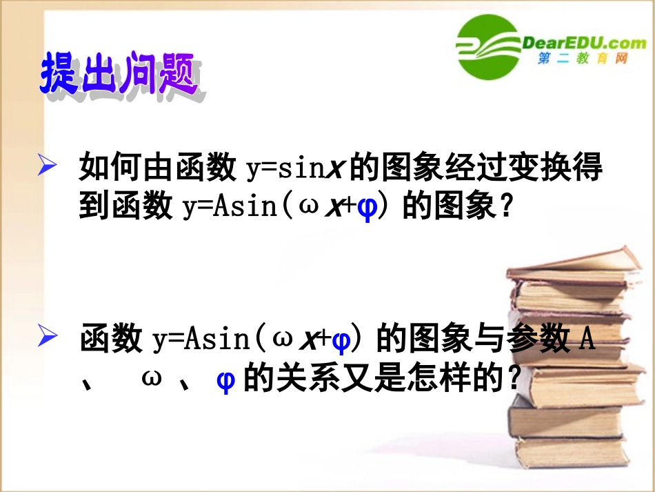 高中数学§15 函数y=Asinwxφ的图象课件新人教A版必修4 课件_第3页