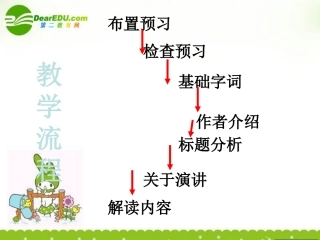 高中语文 26(关于希特勒入侵苏联的广播演说)课件 北京版必修3 课件