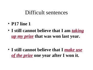 高中英语unit3 using language课件必修五 课件