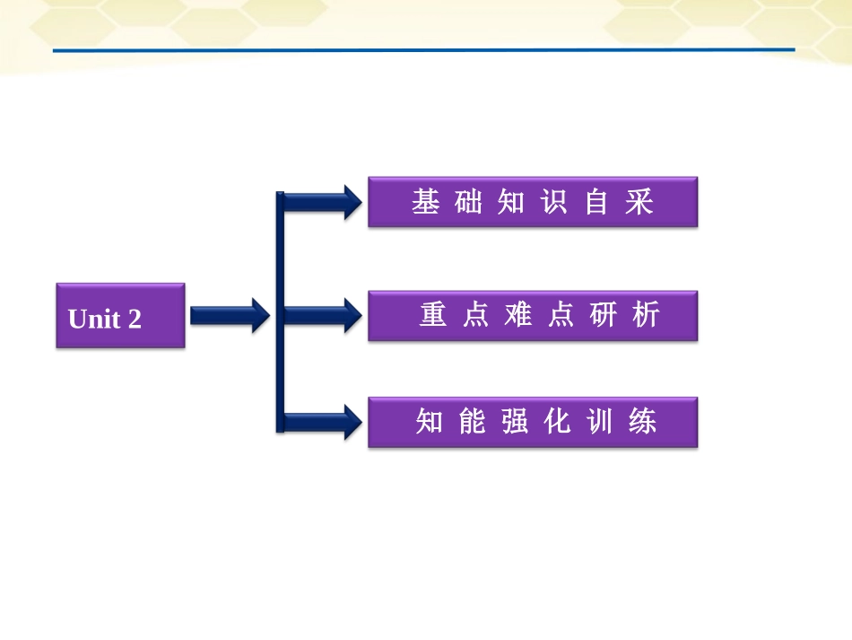 高考英语总复习 Units 2 English around the world课件 大纲人教版 课件_第3页