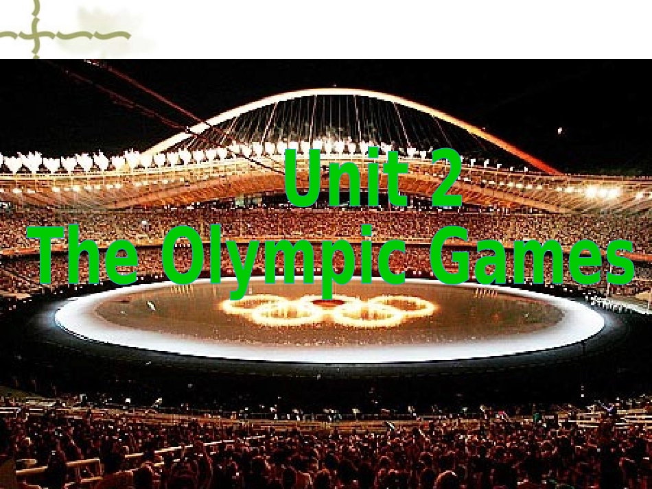 高一英语第二单元unit2 课件_第1页