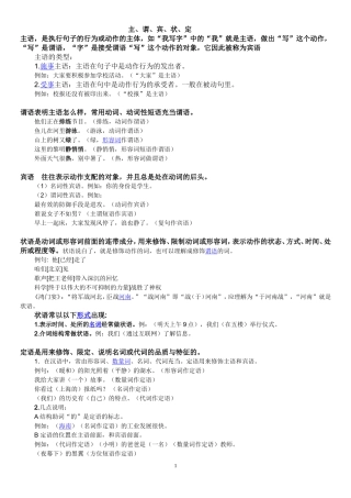 中文状语是动词或形容词前面的连带成分