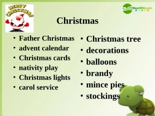 高中英语 Unit3 lesson4 Chrismas课件 新人教版必修1 课件