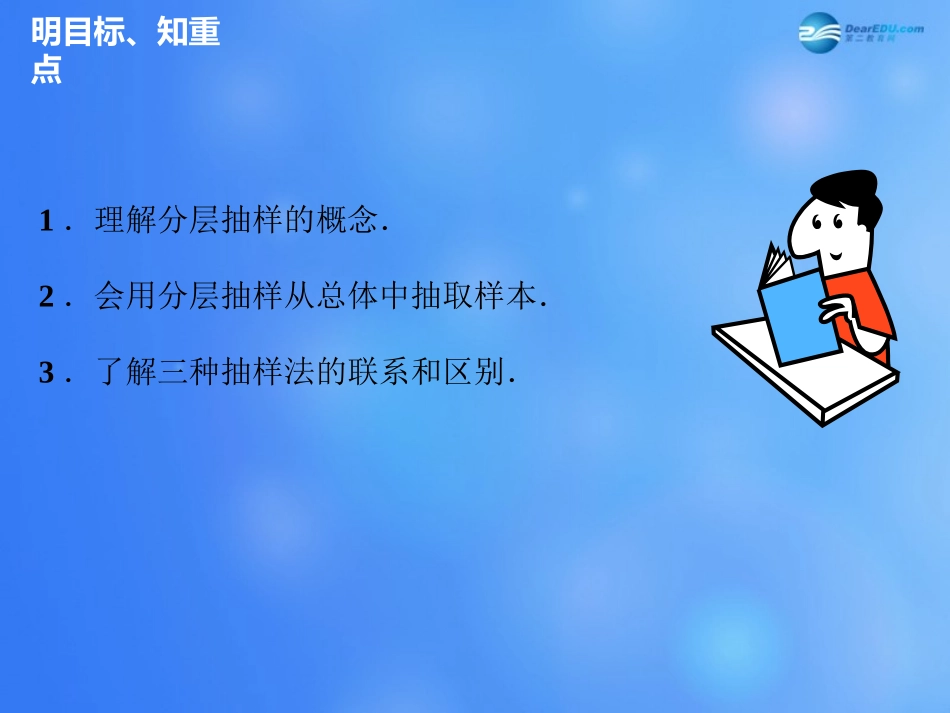 高中数学 213 分层抽样课件 新人教A版必修3 课件_第3页
