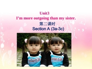 八年级上unit3第2课时课件