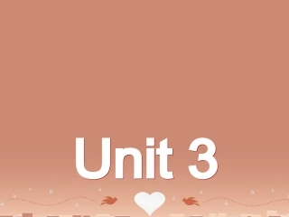 高中英语 Unit 3 Looking good,feeling good Reading课件 牛津译林版必修1 课件