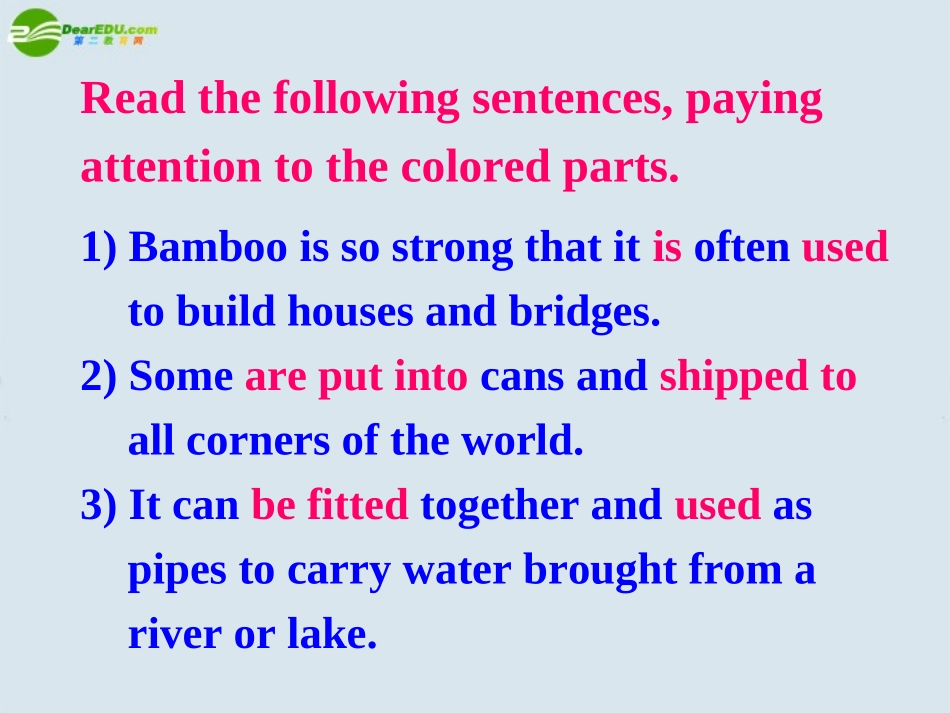 高中英语 Unit1Grammar 2课件 重大版必修4 课件_第3页