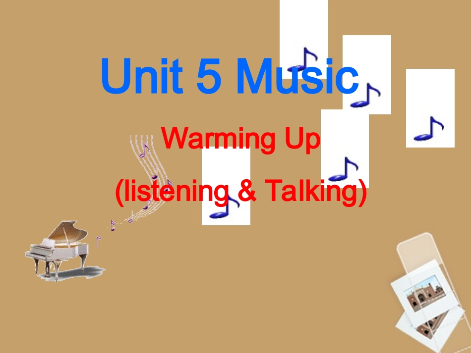 高中英语 Unit5 Warming up1课件 新人教版必修2 课件_第1页