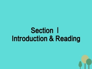 英语 Module 4 Music Section Ⅰ Introduction  Reading课件 外研版选修6 课件