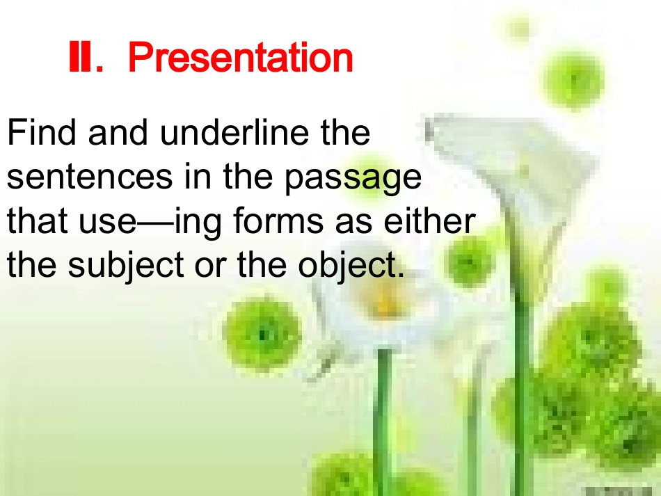 高中英语：unit2Grammar课件人教版必修4 课件_第3页