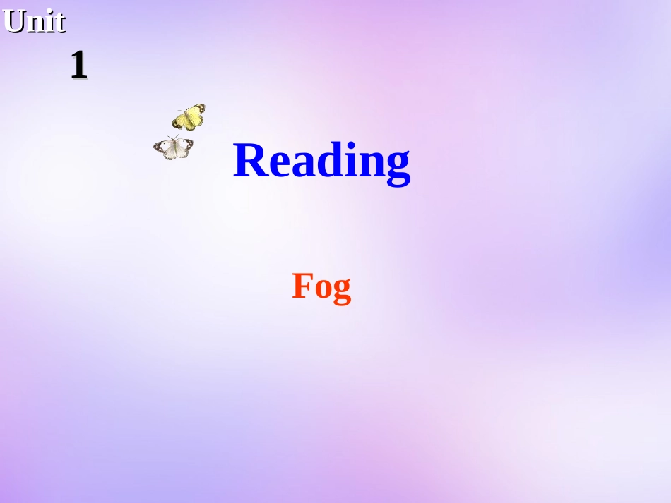 高中英语 Unit1 The world of our senses Reading课件1 牛津译林版必修3 课件_第1页