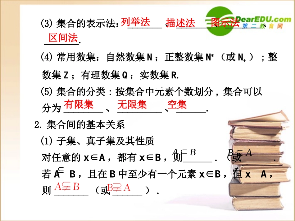 高三数学1.1 集合的概念及其基本运算 课件_第2页