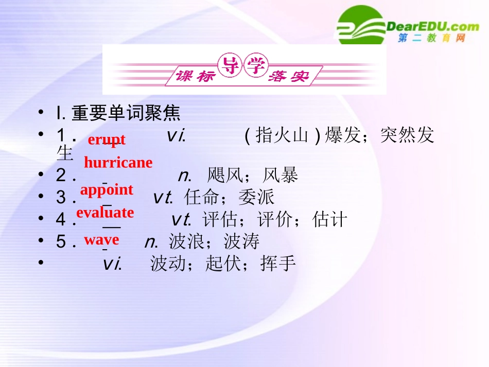 浙江专版()高三英语一轮课件 新人教版选修6-5_第2页