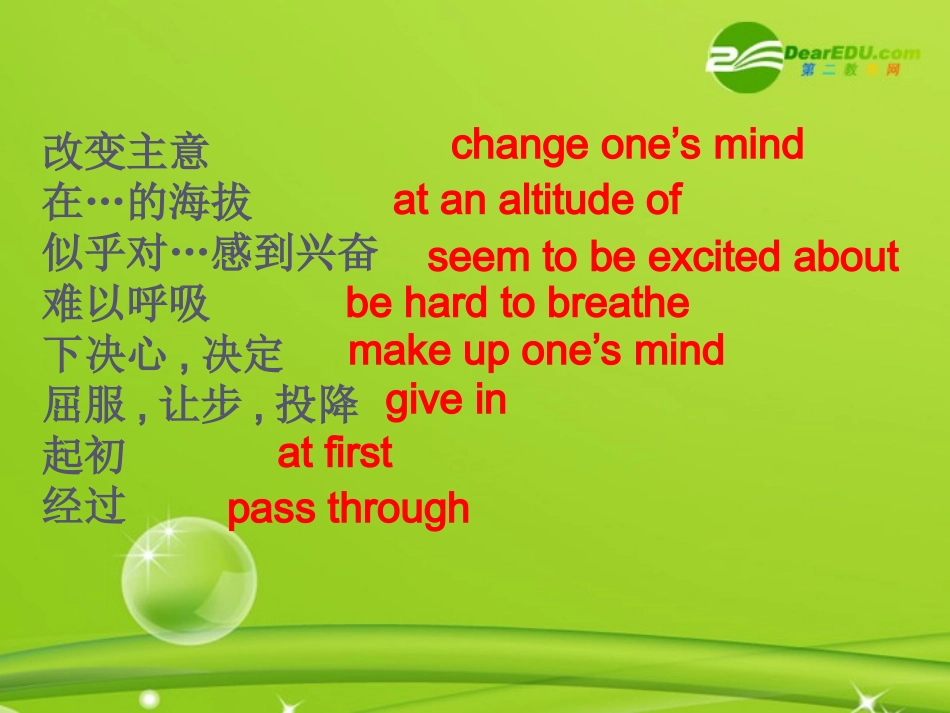 高中英语 unit 3 Travel Journal language points课件 新人教版必修1 课件_第3页