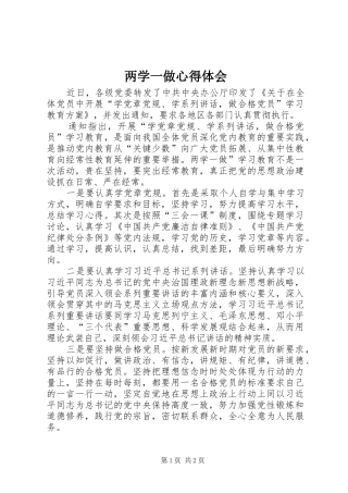 两学一做心得体会 (37)