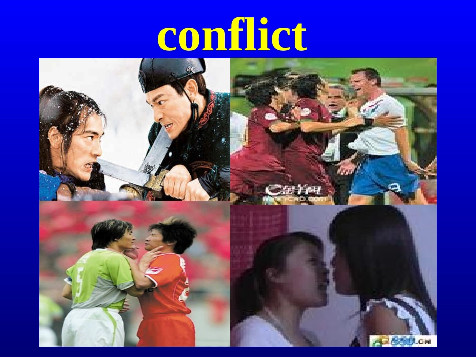 高中英语Unit 23 Conflict Lesson 3 Conflict Resolution课件2 北师大版 选修8 课件_第2页
