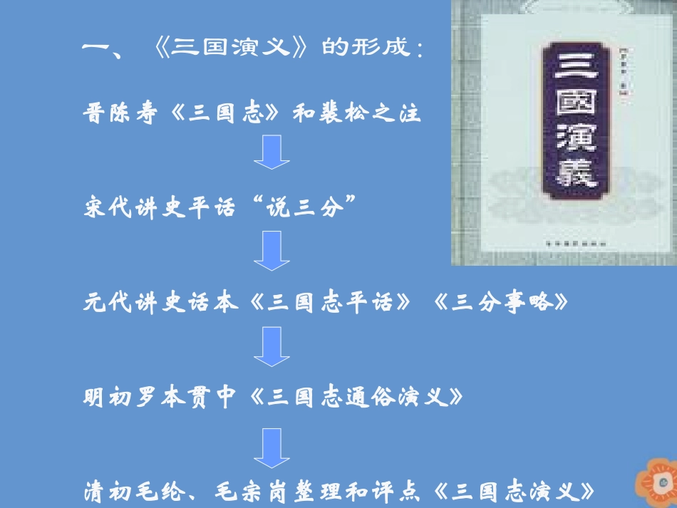 高中语文名著导读三国演义课件5新人教版必修5 课件_第3页