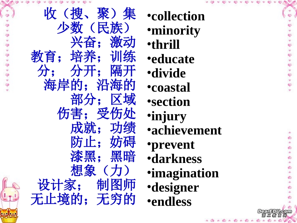 河南省高三英语第一轮复习Unit22 A world of fun精品课件 新课标 人教版 课件_第3页