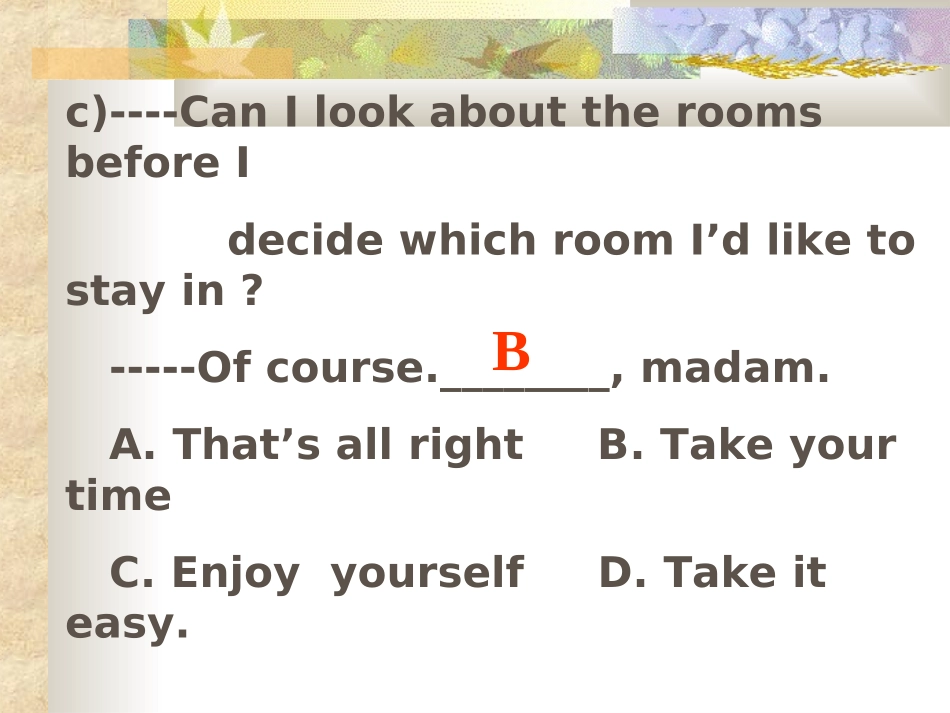 浙江地区高三英语Unit6 Reading 新课标 人教版 课件_第2页