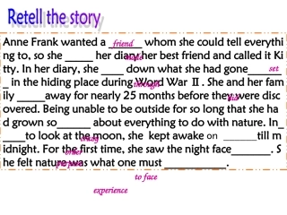 高中英语(Unit 1 Friendship)language points课件 新人教版必修1 课件