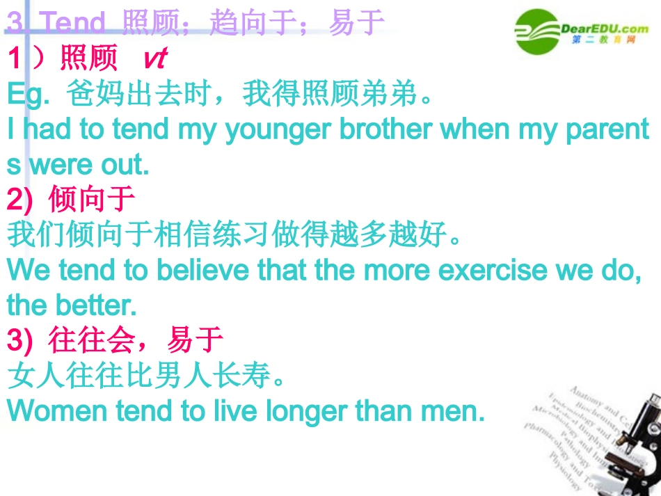 高中英语 unit4new words and phrases课件 新人教版选修6 课件_第3页