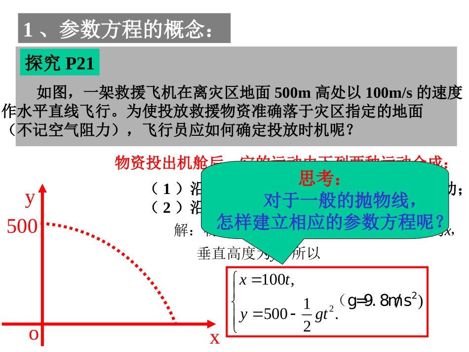 抛物线的参数方程_第3页