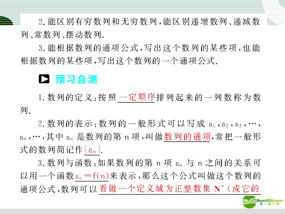 高中数学 第二章 21-231数列课件 新人教A版必修5 课件_第2页