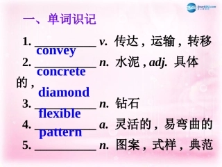 高考英语一轮复习 Unit 2 Poems课件 新人教版选修6