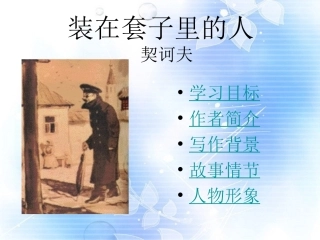 高中语文 第四单元第8课(套中人)课件 鲁人版必修2 课件