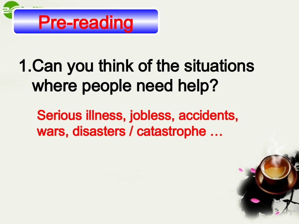 高三英语 Unit9-reading课件 人教版 课件_第3页