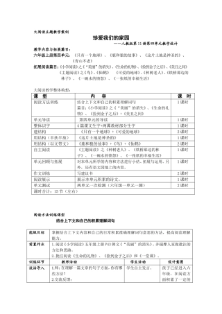 大阅读主题教学案例