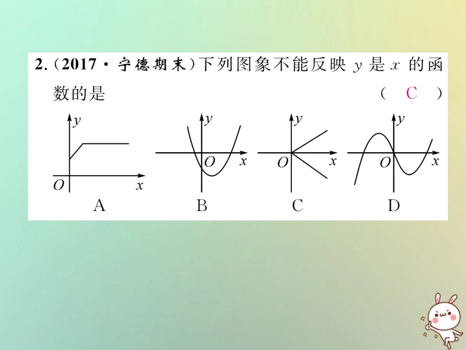 秋八年级数学上册 周清检测(四)作业课件 (新版)北师大版 课件_第3页