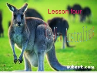 高中英语 Unit12 lesson4(Culture shock)The New Australians课件2 北师大版必修4 课件
