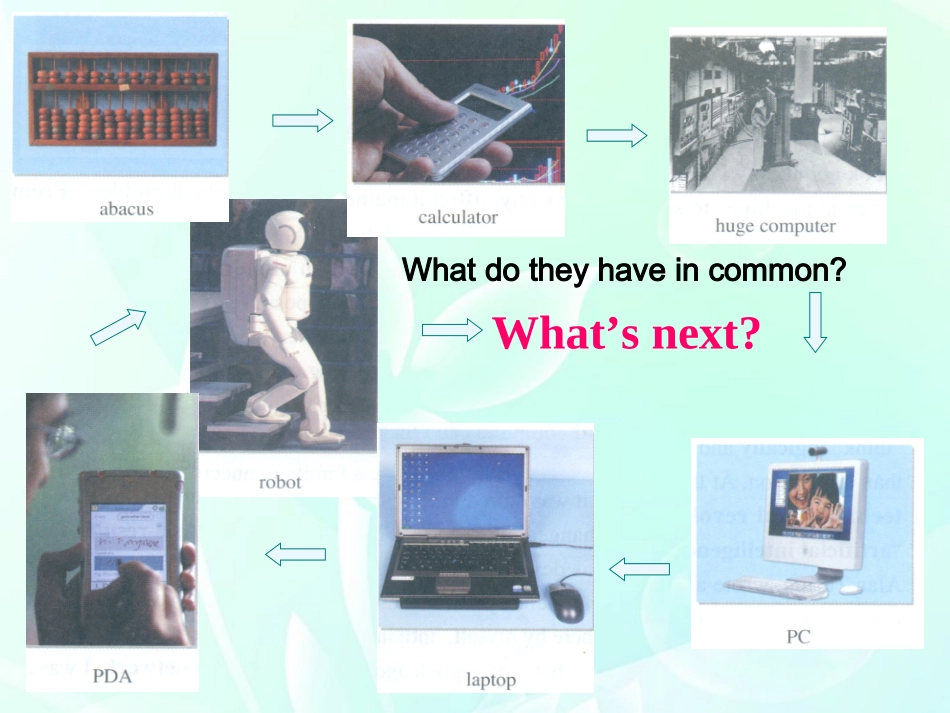 高中英语 M2 unit3 Computers 课件 新人教版必修2 课件_第3页