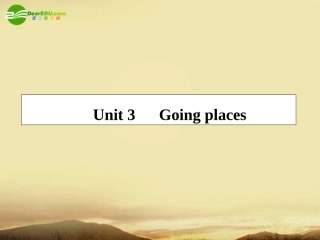 高考英语第一轮总复习经典实用学案 高一册Unit3 学案