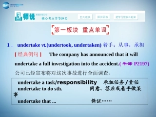 高二英语 Book8 Unit2 words课件