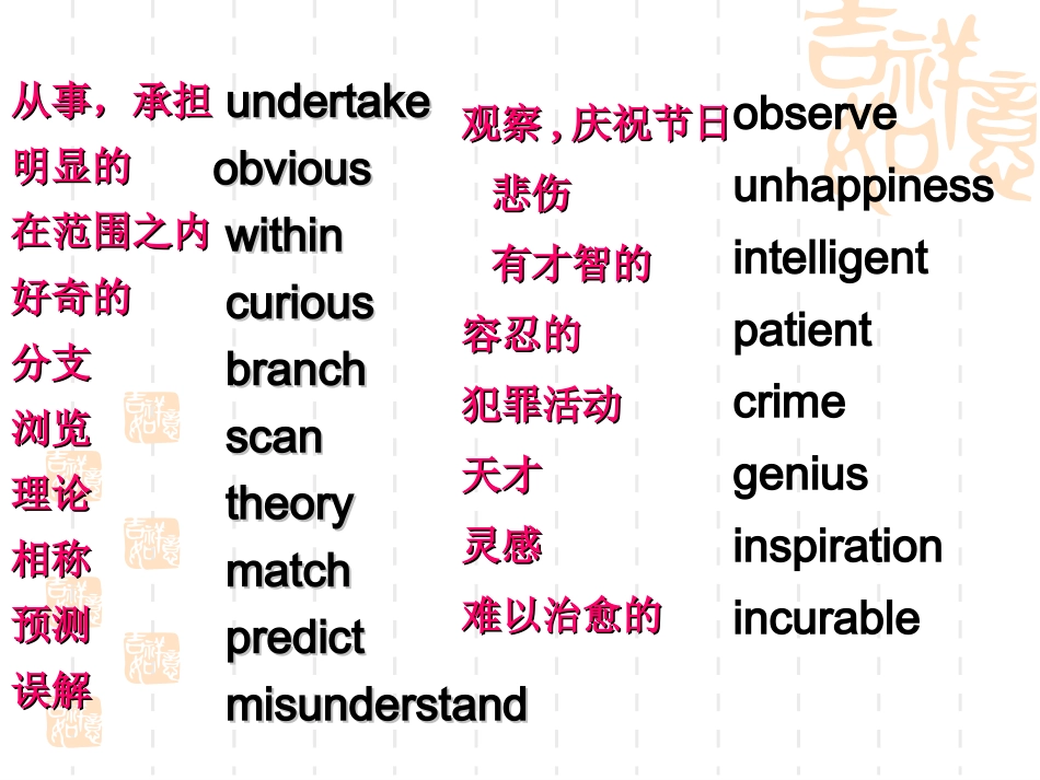 高二英语人教版unit 1 making a difference课件1 课件_第3页