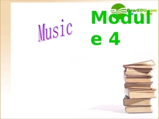 高中英语 Module 4 Music Listening课件 外研版选修6 课件