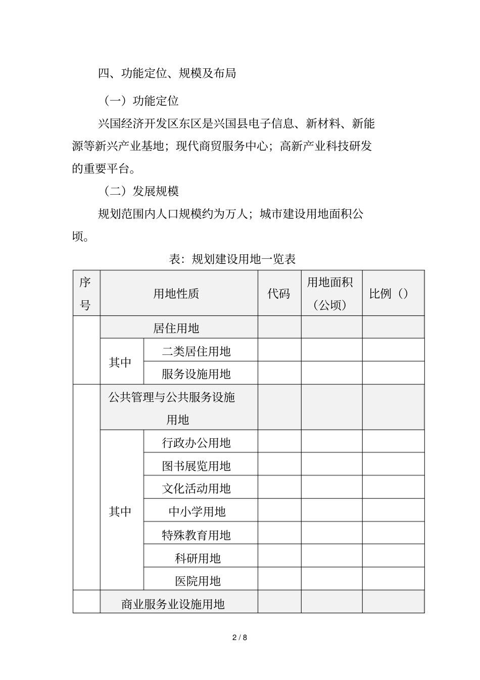 兴国经济开发区控制性详细规划_第2页