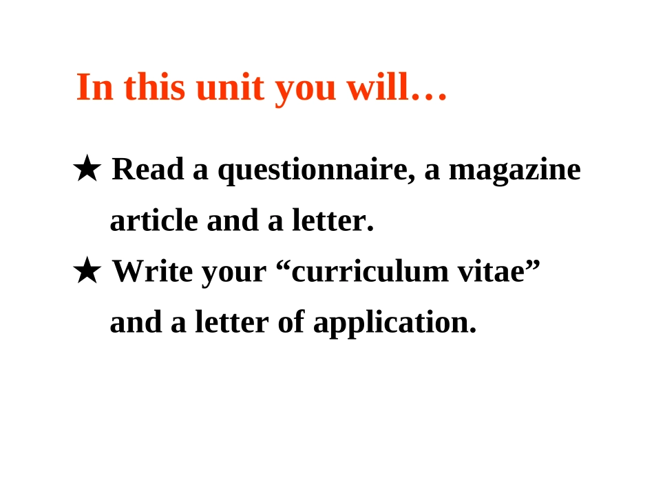 高中英语Unit14-Warm up课件 北师大版 必修5 课件_第2页