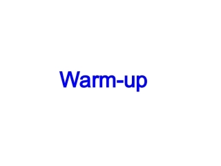 高中英语Unit14-Warm up课件 北师大版 必修5 课件
