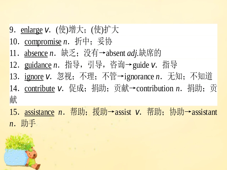 高考英语一轮复习 Module 6 The World's Cultural Heritage课件 外研版选修7 课件_第3页