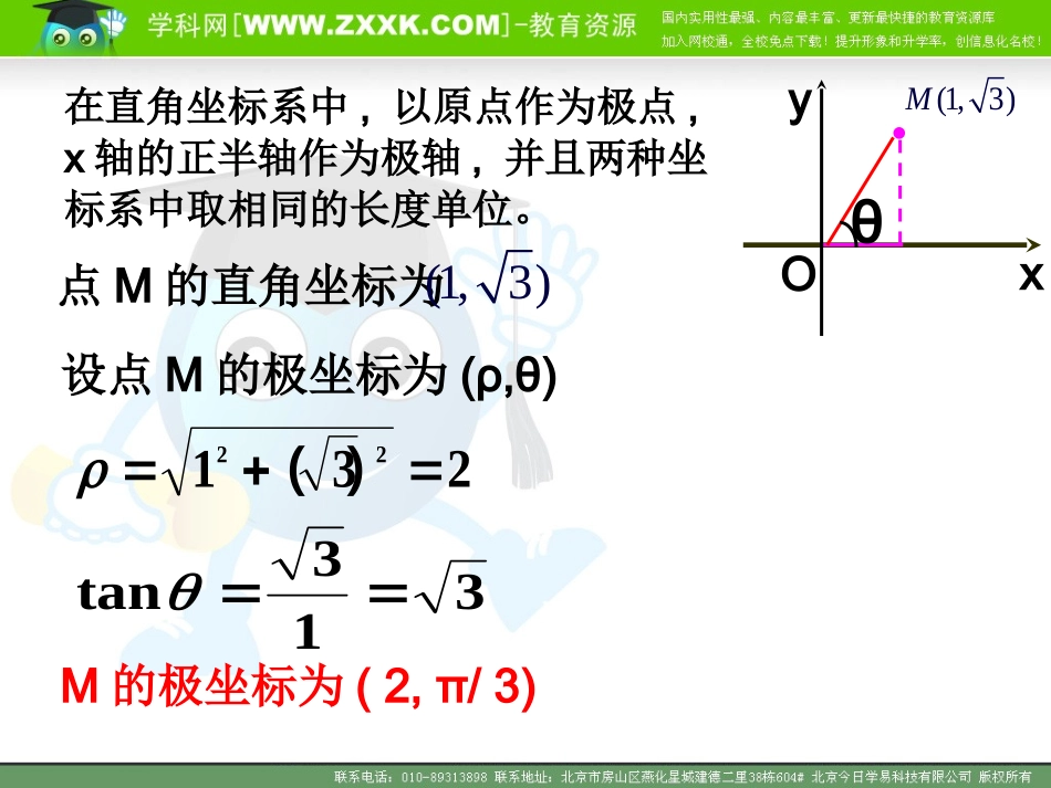 高中数学 412　极坐标系(2)课件 苏教版选修4-4 课件_第3页