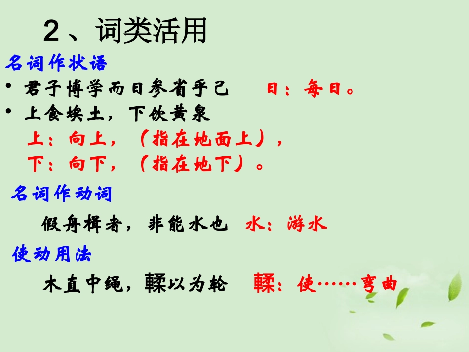 高中语文 劝学节选2课件 粤教版必修4 课件_第3页