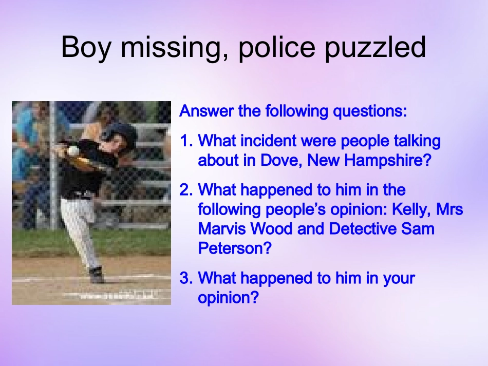 高中英语 Unit1 Tales of the unexplained Reading课件2 牛津译林版必修2 课件_第3页