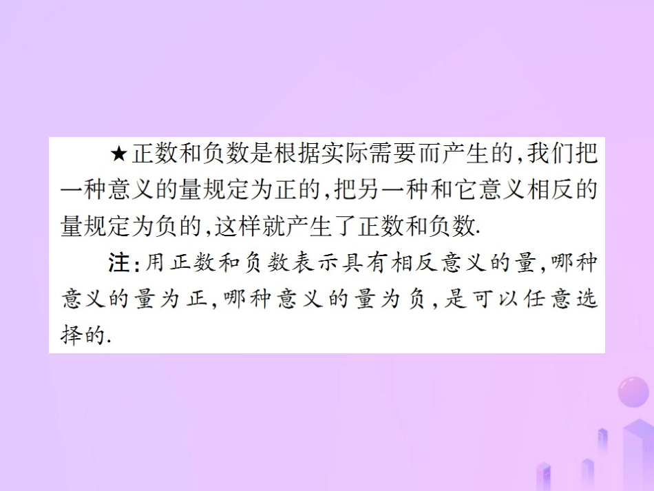 秋七年级数学上册 第一章 有理数 1.1 正数和负数讲解课件 (新版)新人教版 课件_第3页