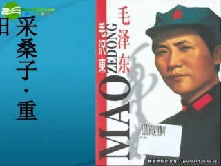 高中语文 第1课(采桑子·重阳)同步课件 人教版 课件