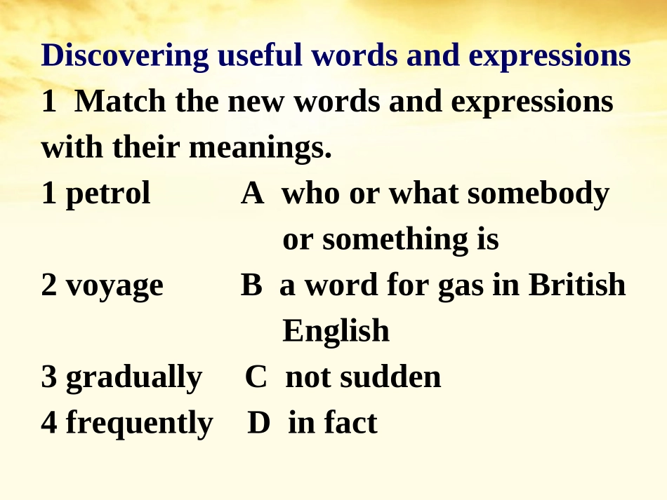 高中英语 Unit2 English around the world Learning about language课件 新人教版必修1 课件_第2页