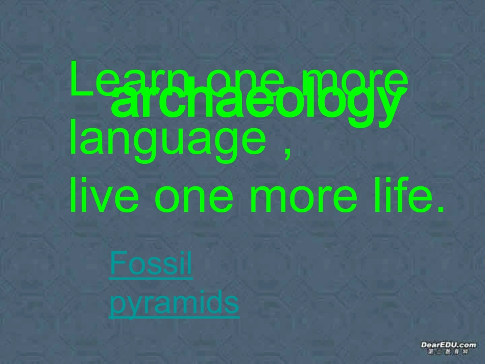 高二英语Unitrcheaology课件 新课标 人教版 课件_第2页