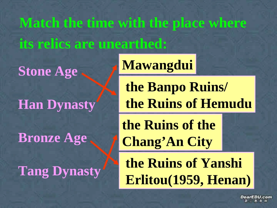 高二英语Unitrcheaology课件 新课标 人教版 课件_第3页